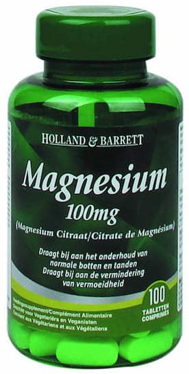 Holland & Barrett - Magnesium citraat 100 mg