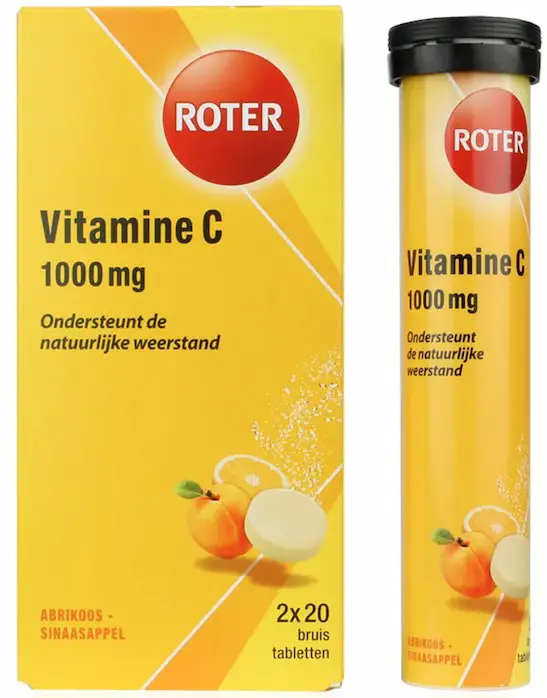 Roter-Vitamine-C-1000mg-Bruistabletten