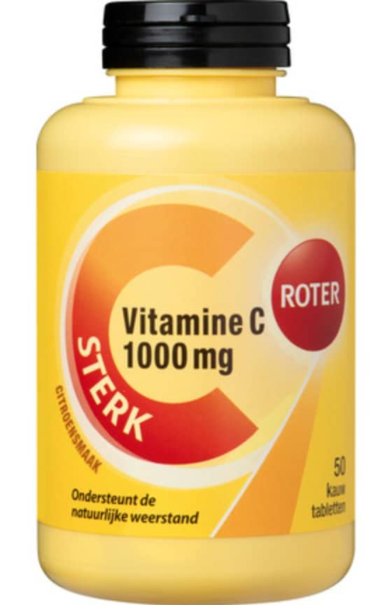 Roter-Vitamine-C-Tabletten