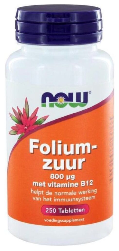 NOW-Foliumzuur-tabletten