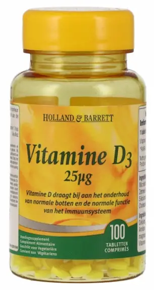 Holland-&-Barrett-Vitamine-D3-25mcg
